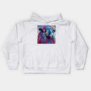 Psychedelic Sheep Kids Hoodie